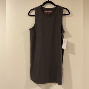 Spiritual Gangster Knit Tank Dress w/embroidery | Size: Small | NWT